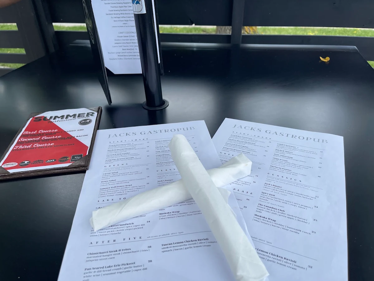 Menu, The Goose Kitchen + Bar by Jack's GastroPub