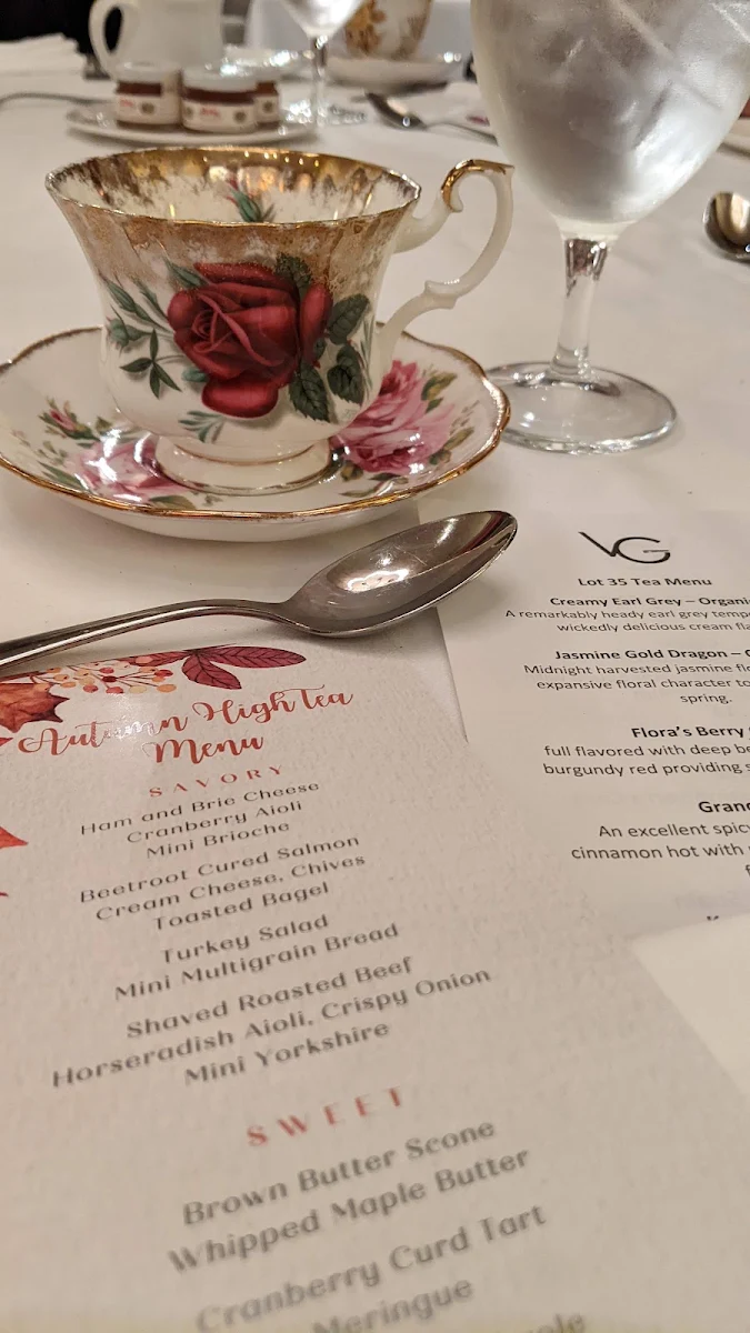 Menu, Velvet Glove Restaurant