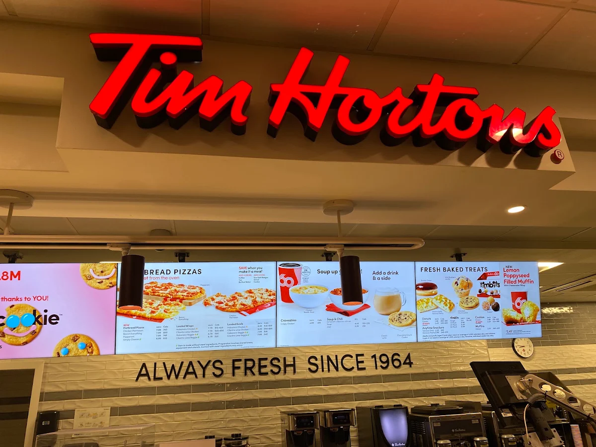 Menu, Tim Hortons