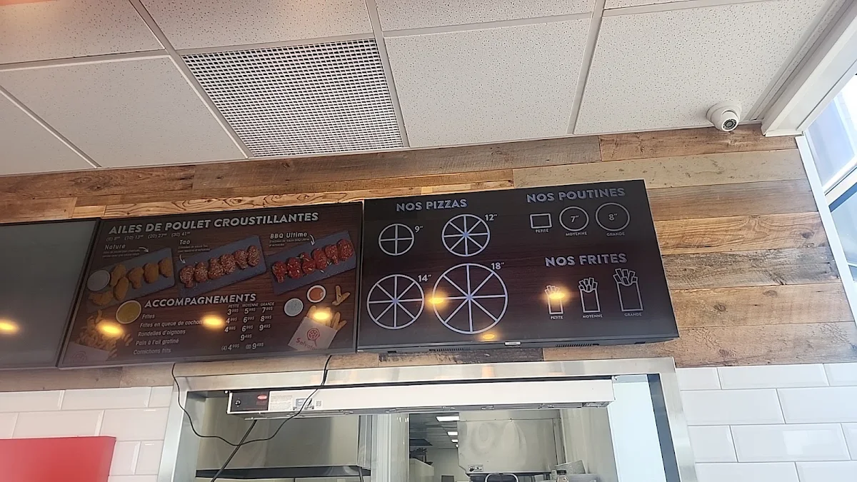 Menu, Pizza Salvatoré