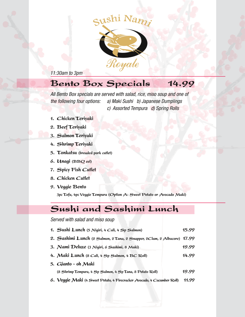 Menu photo 1
