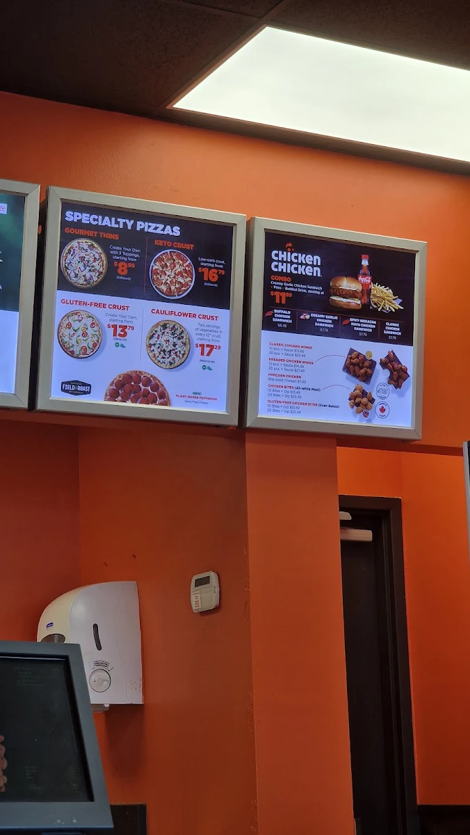 Menu, barBURRITO