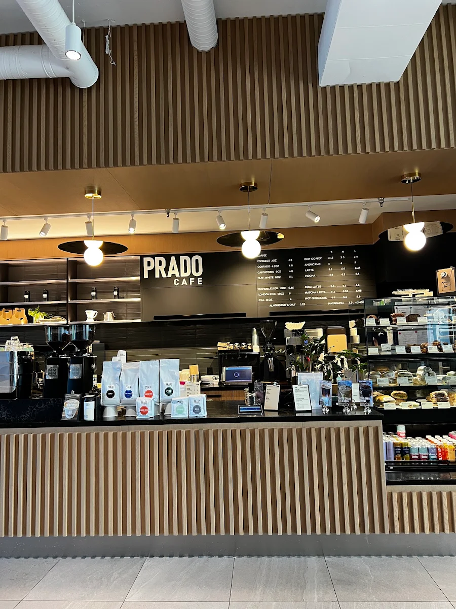 Menu, Prado Cafe