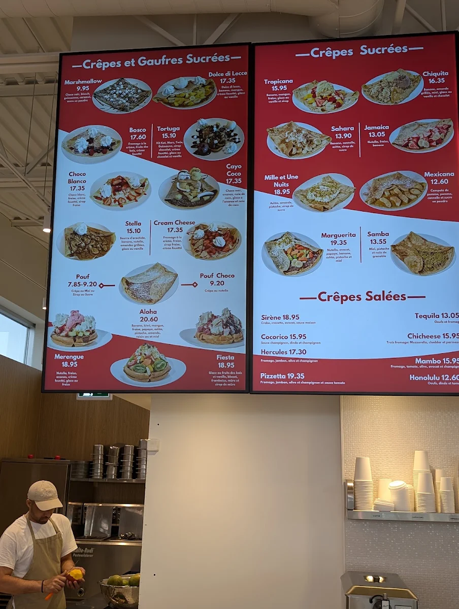 Menu, Antabli