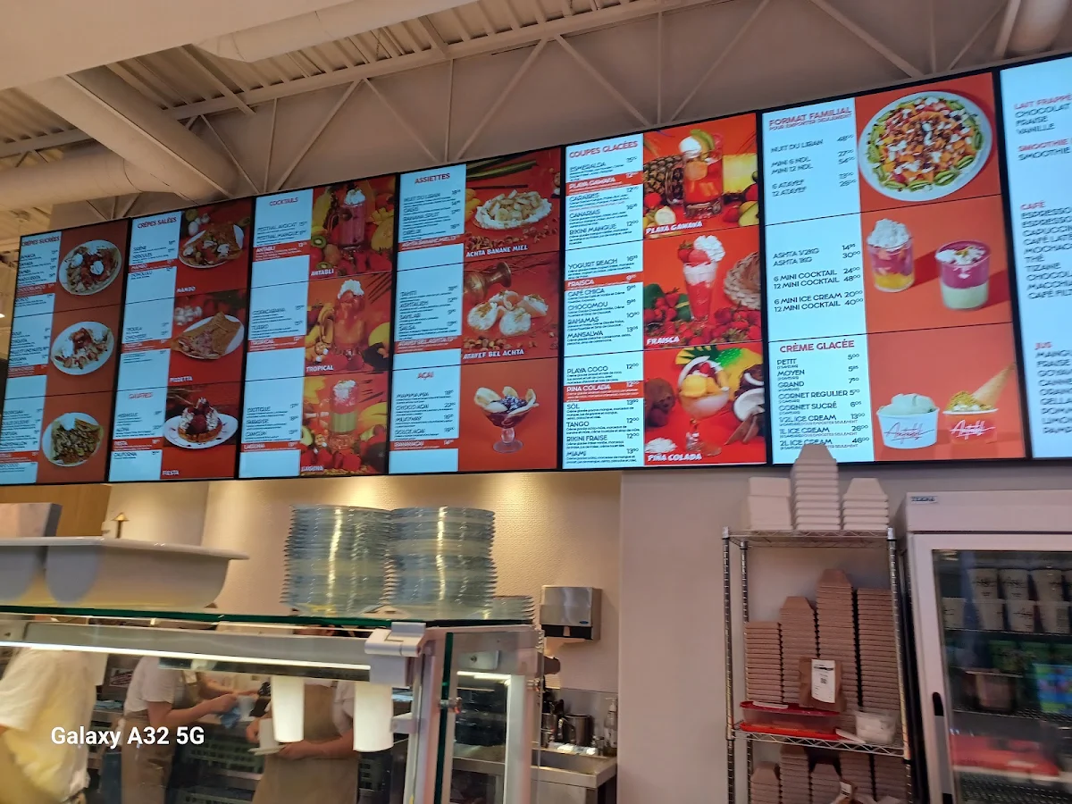 Menu, Antabli