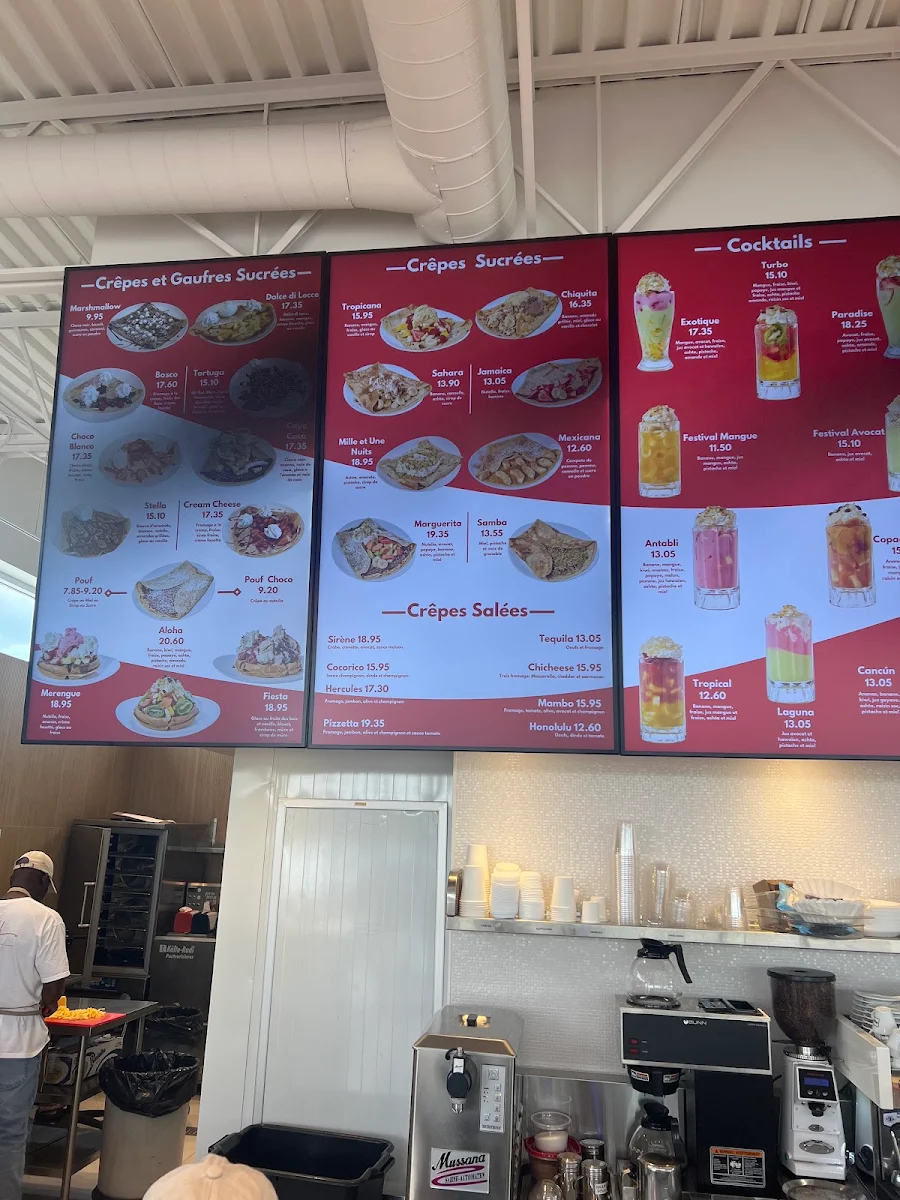 Menu, Antabli