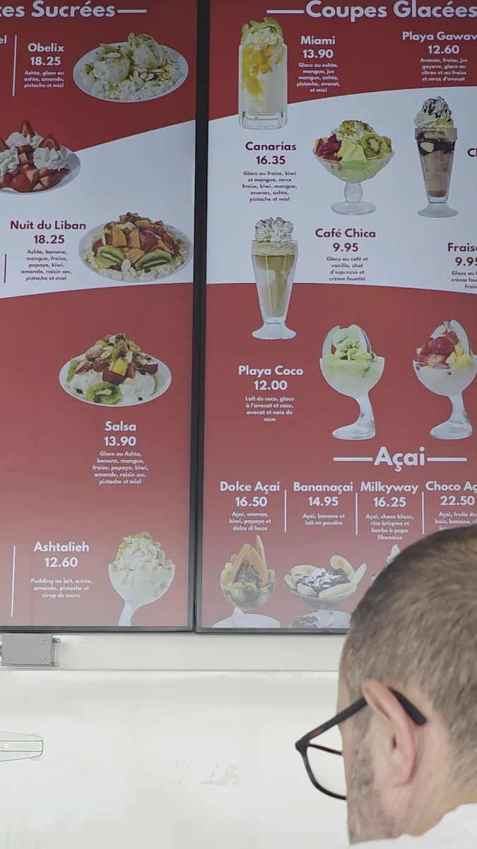 Menu, Antabli