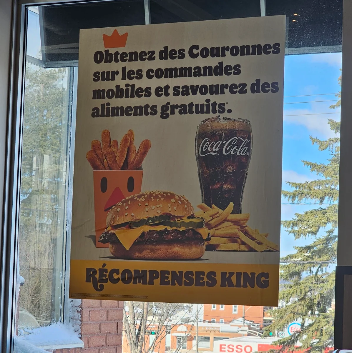 Menu, Burger King