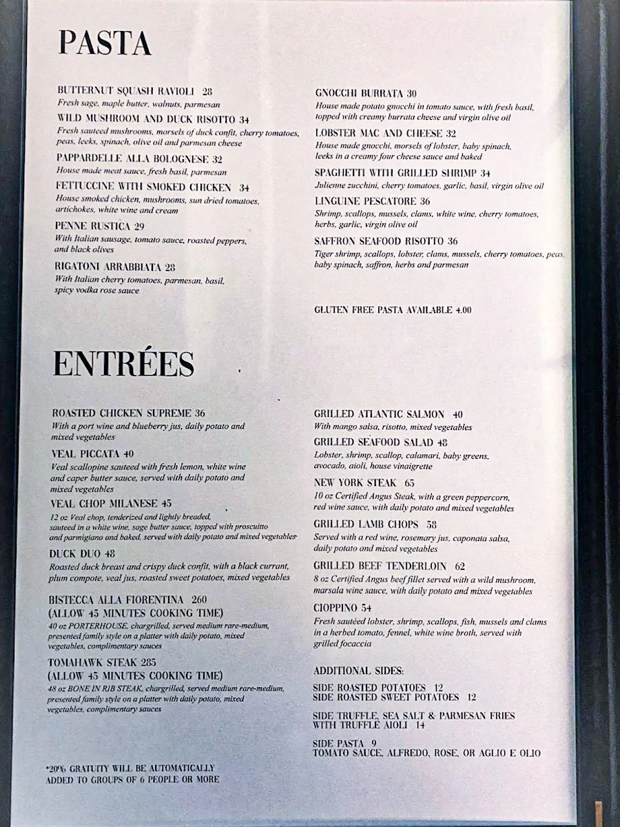 Menu photo 1