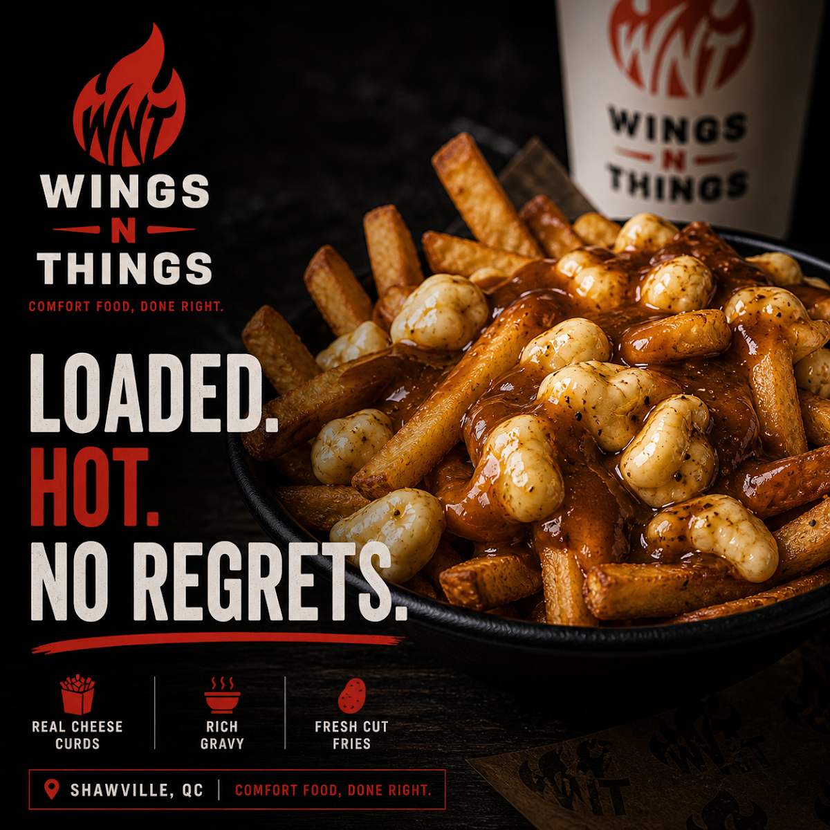 Menu, Wings N Things