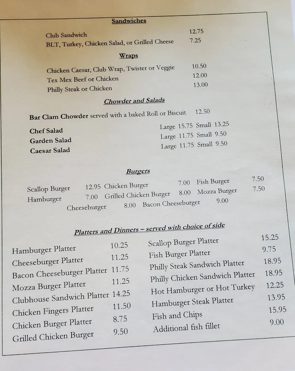 Menu photo 1