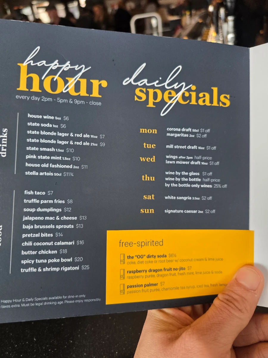Menu, State & Main