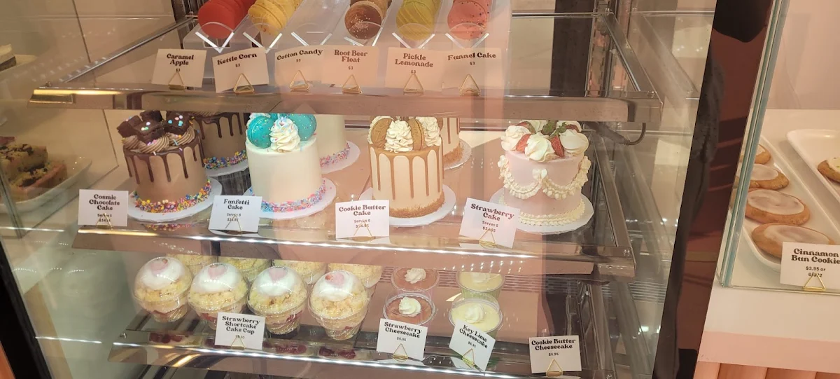 Menu, Jac and Jill's Bakeshop