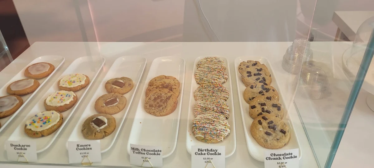 Menu, Jac and Jill's Bakeshop