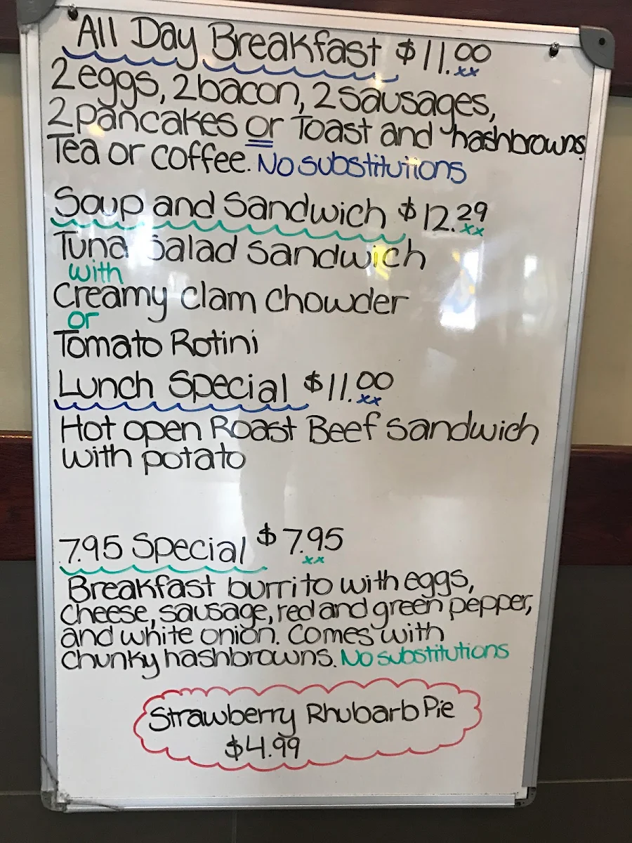Menu, Smitty's Family Restaurant - Cochrane