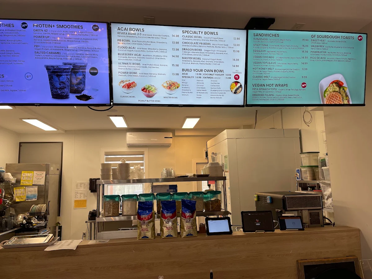Menu, Revitasize East York