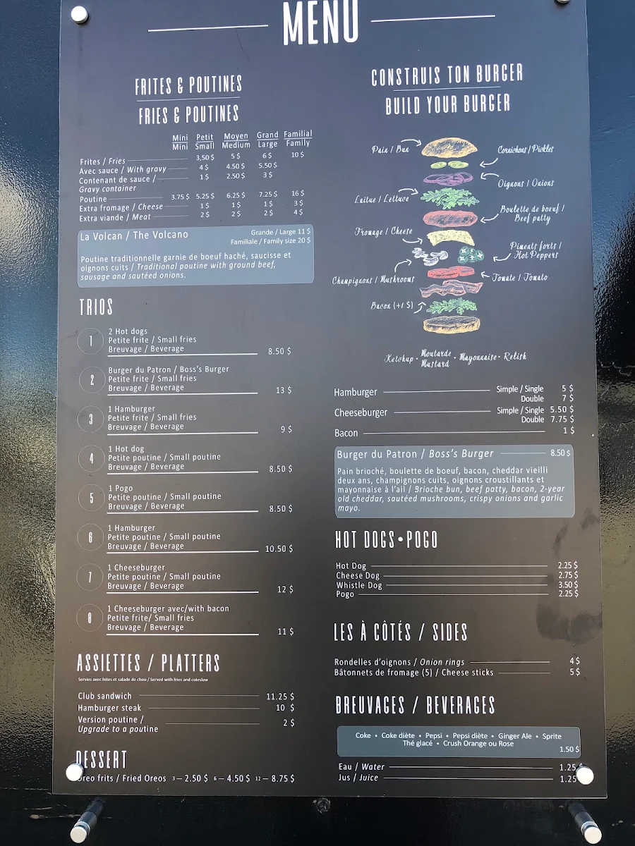 Menu, Le Gourmand-CASH_ONLY