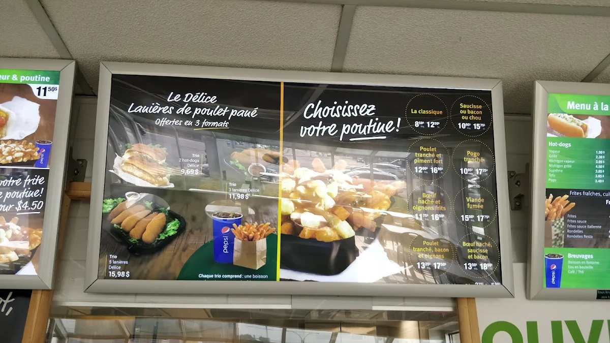 Menu, Restaurant Lafleur