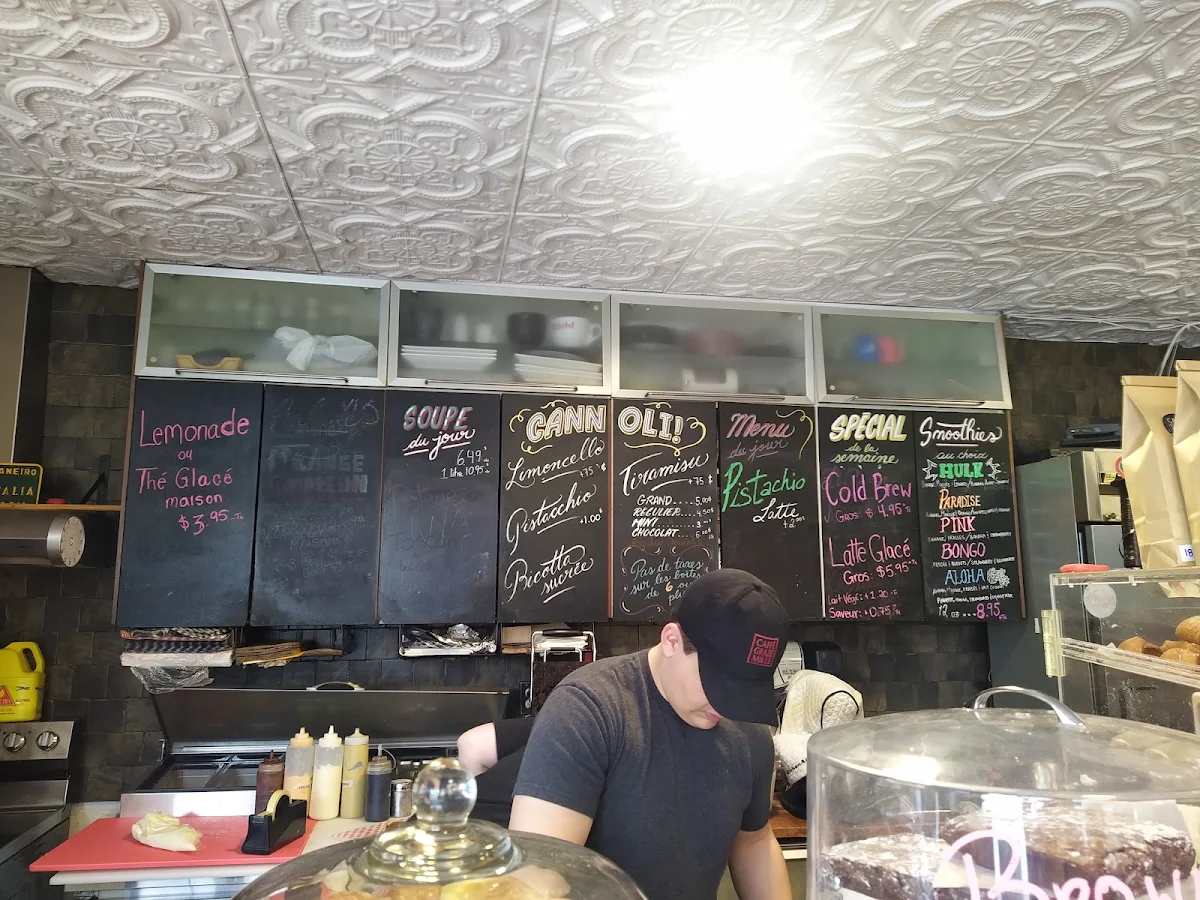Menu, Caffé Grazie-Mille Fairmount