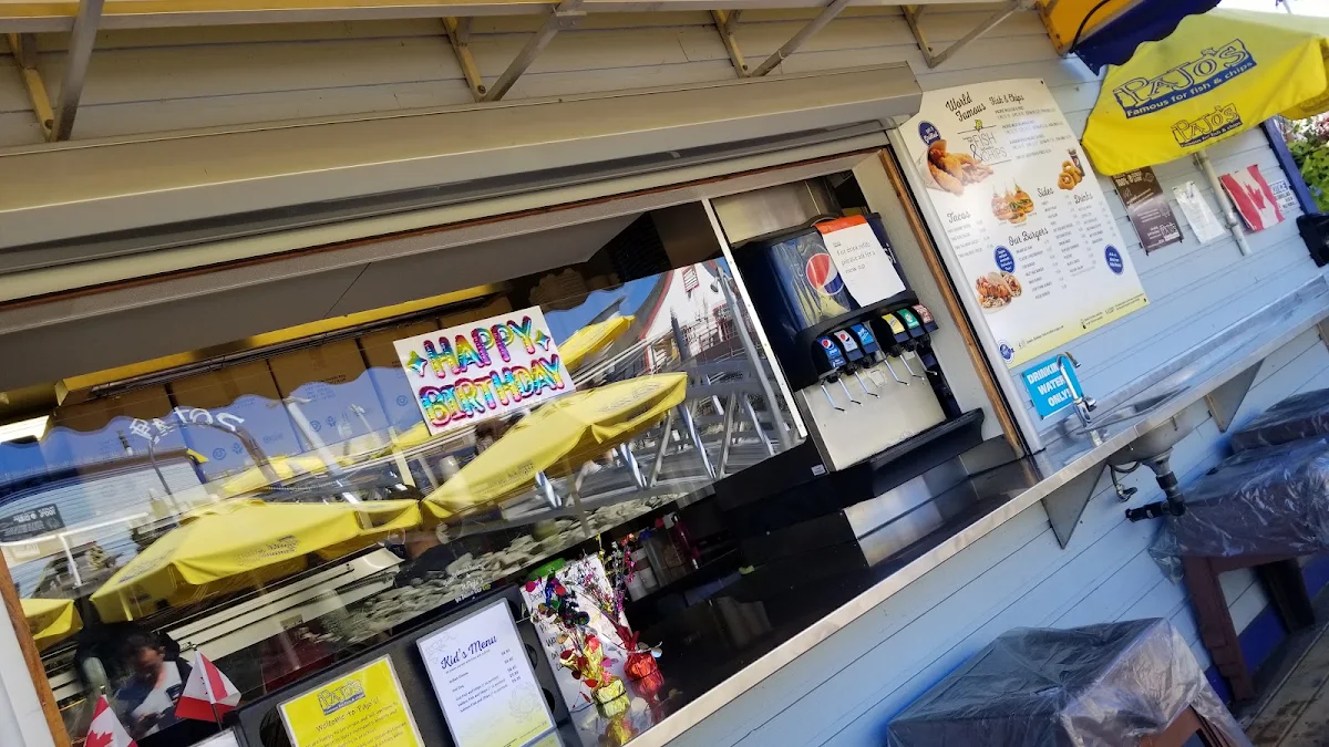 Vibe, Pajo's Fish & Chips at Steveston Wharf
