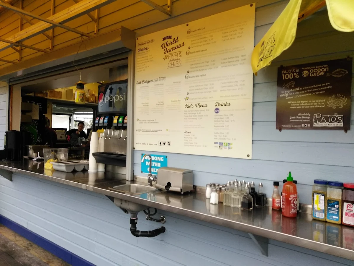 Vibe, Pajo's Fish & Chips at Steveston Wharf