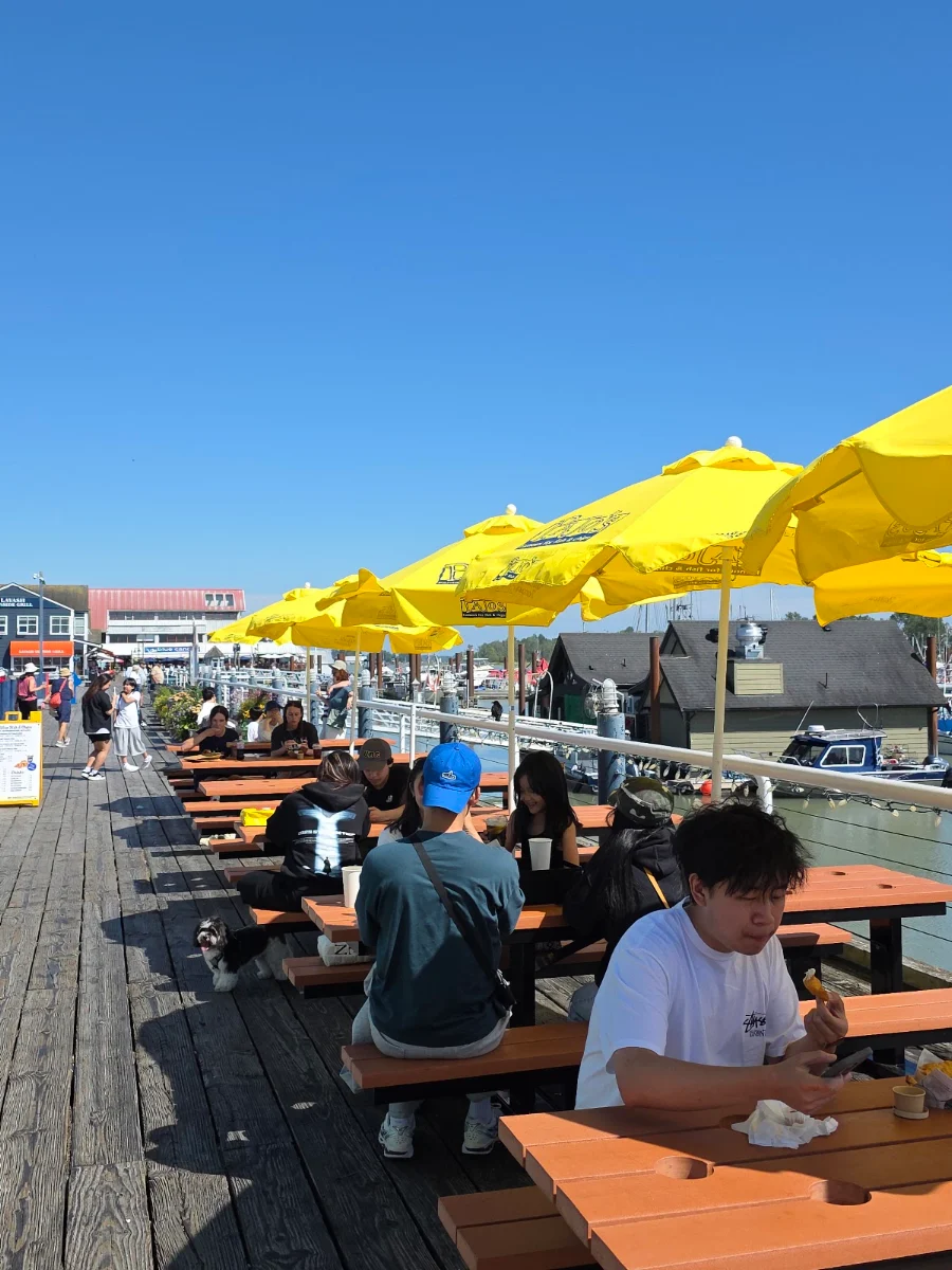 Vibe, Pajo's Fish & Chips at Steveston Wharf