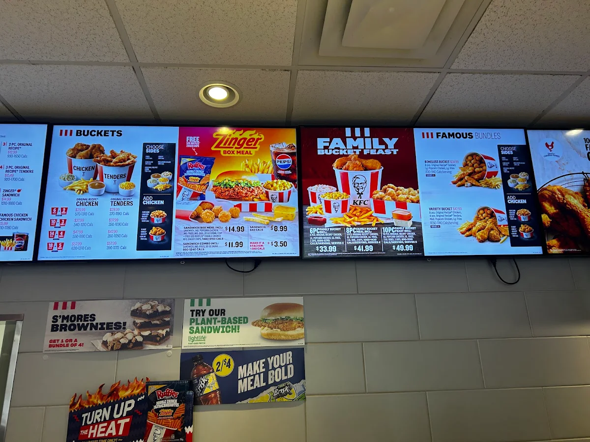 Menu, KFC