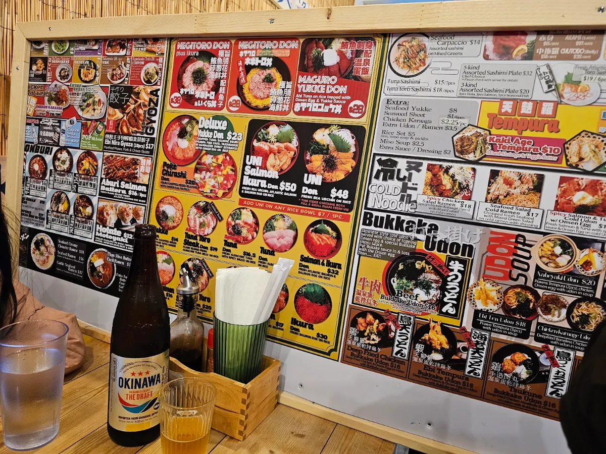 Menu, Gyo-O