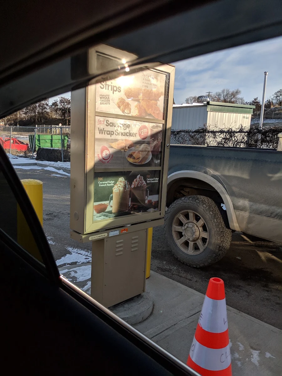 Menu, Tim Hortons