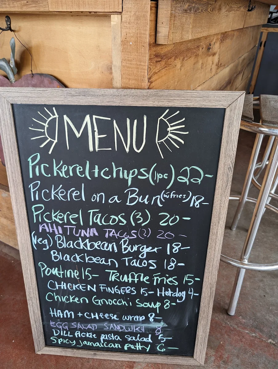 Menu, Cressy Mustard Co.