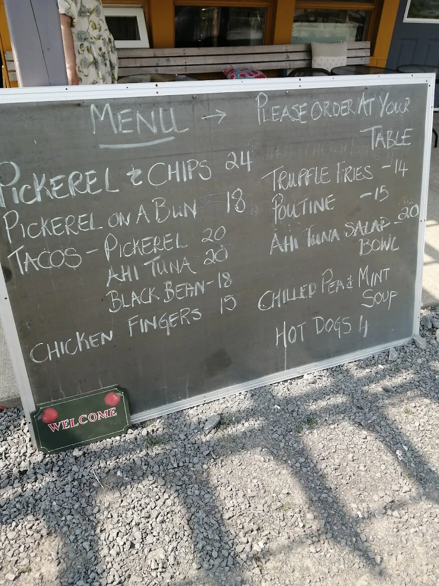 Menu, Cressy Mustard Co.