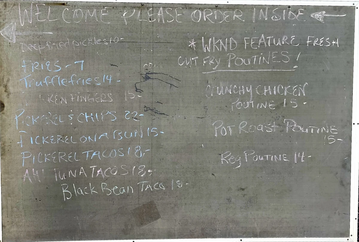Menu, Cressy Mustard Co.