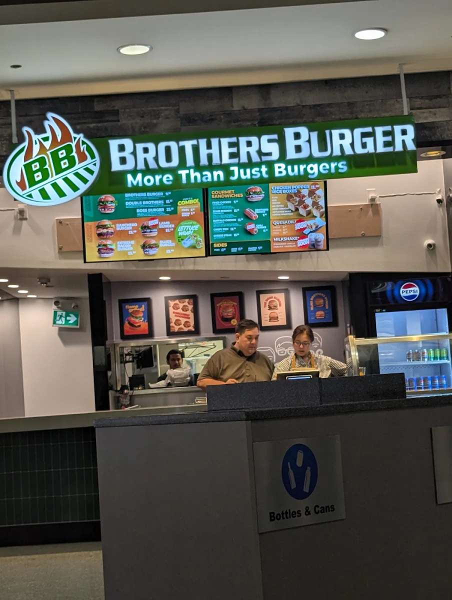 Menu, Brothers Burger (Hamilton)