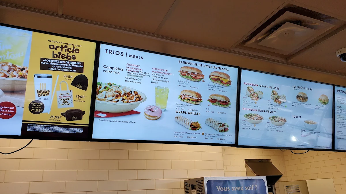 Menu, Wendy's