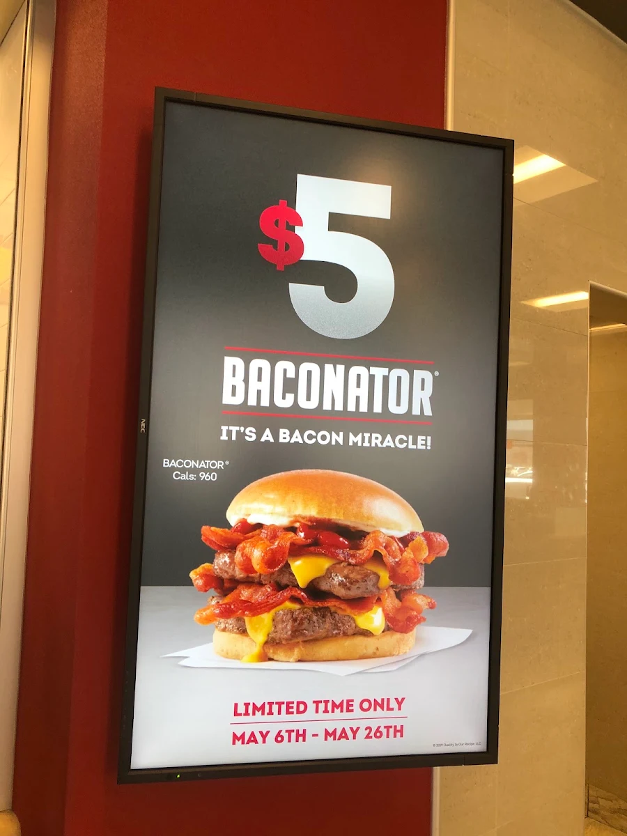 Menu, Wendy's