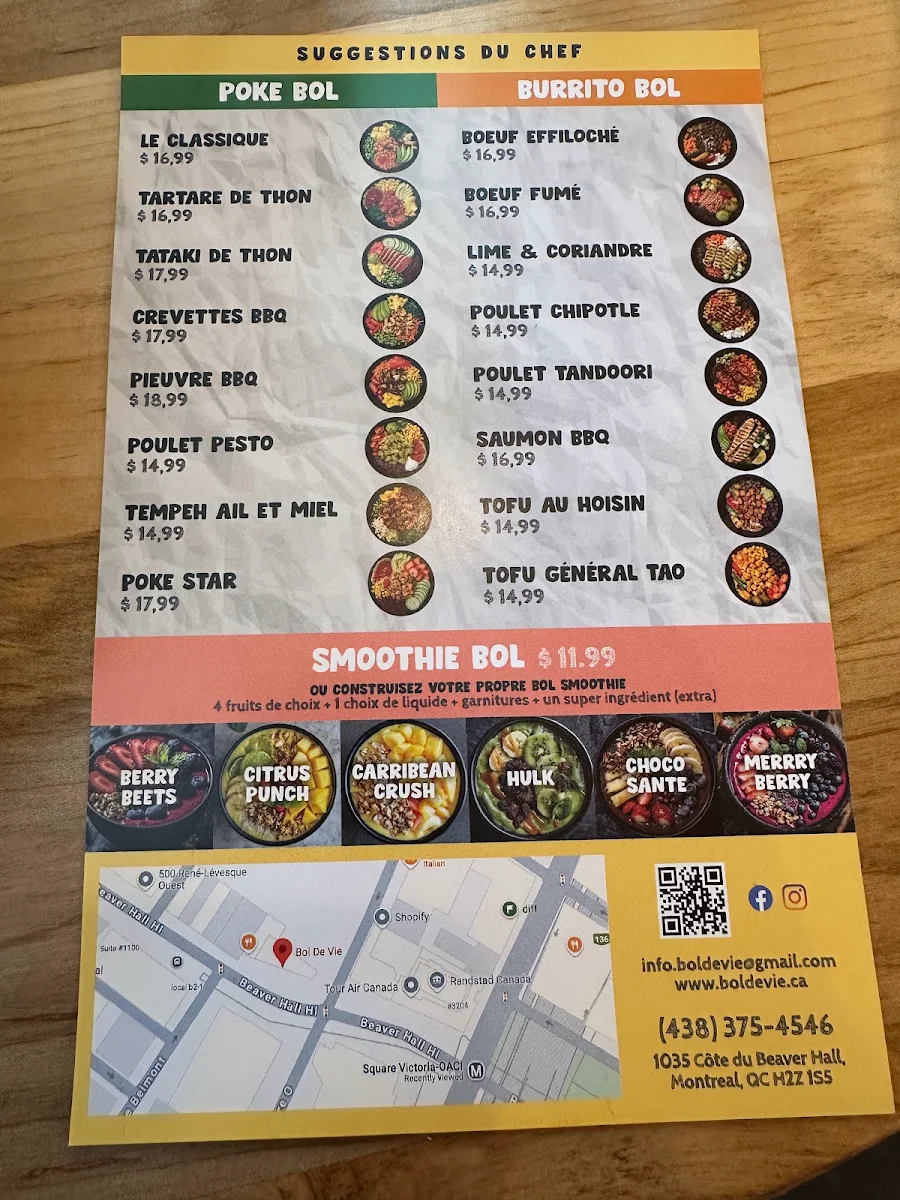 Menu photo 1