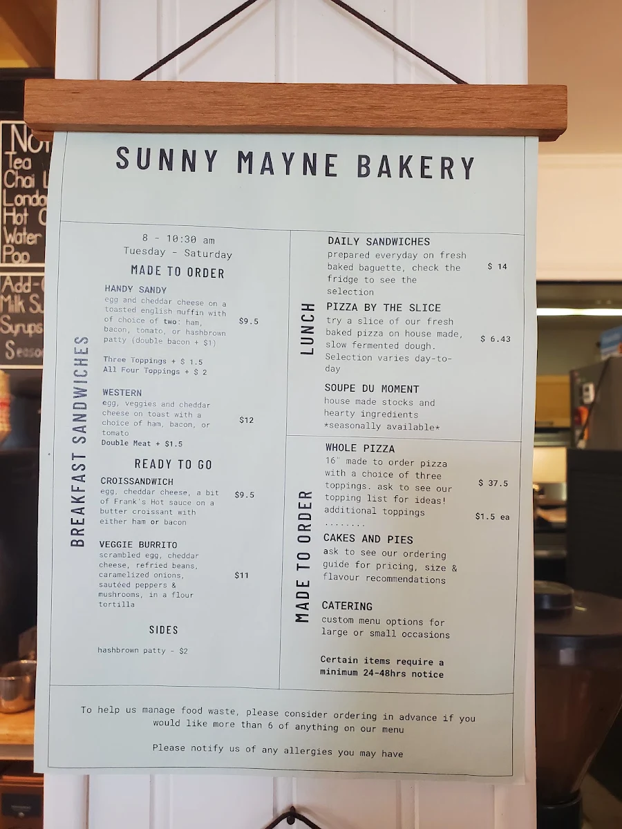 Menu photo 1