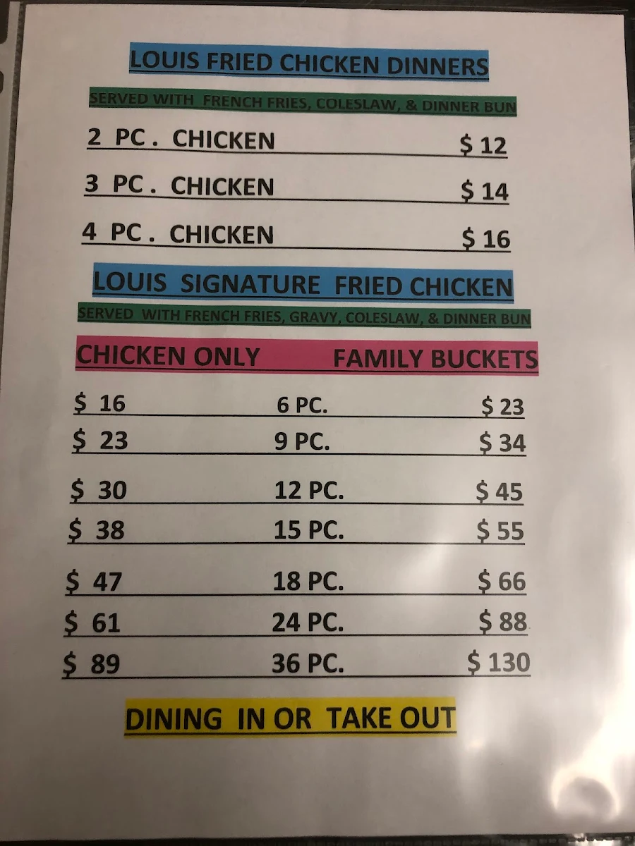 Menu photo 1