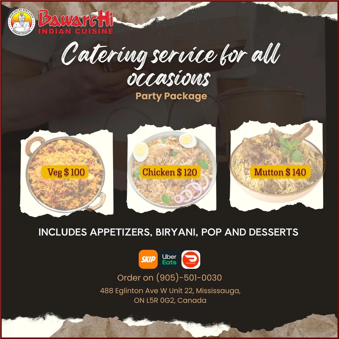 Menu, Bawarchi-Best Hyderabad Chicken Dum Biryani