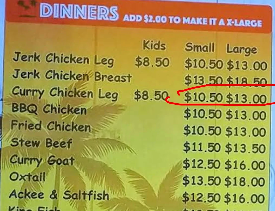 Menu photo 1