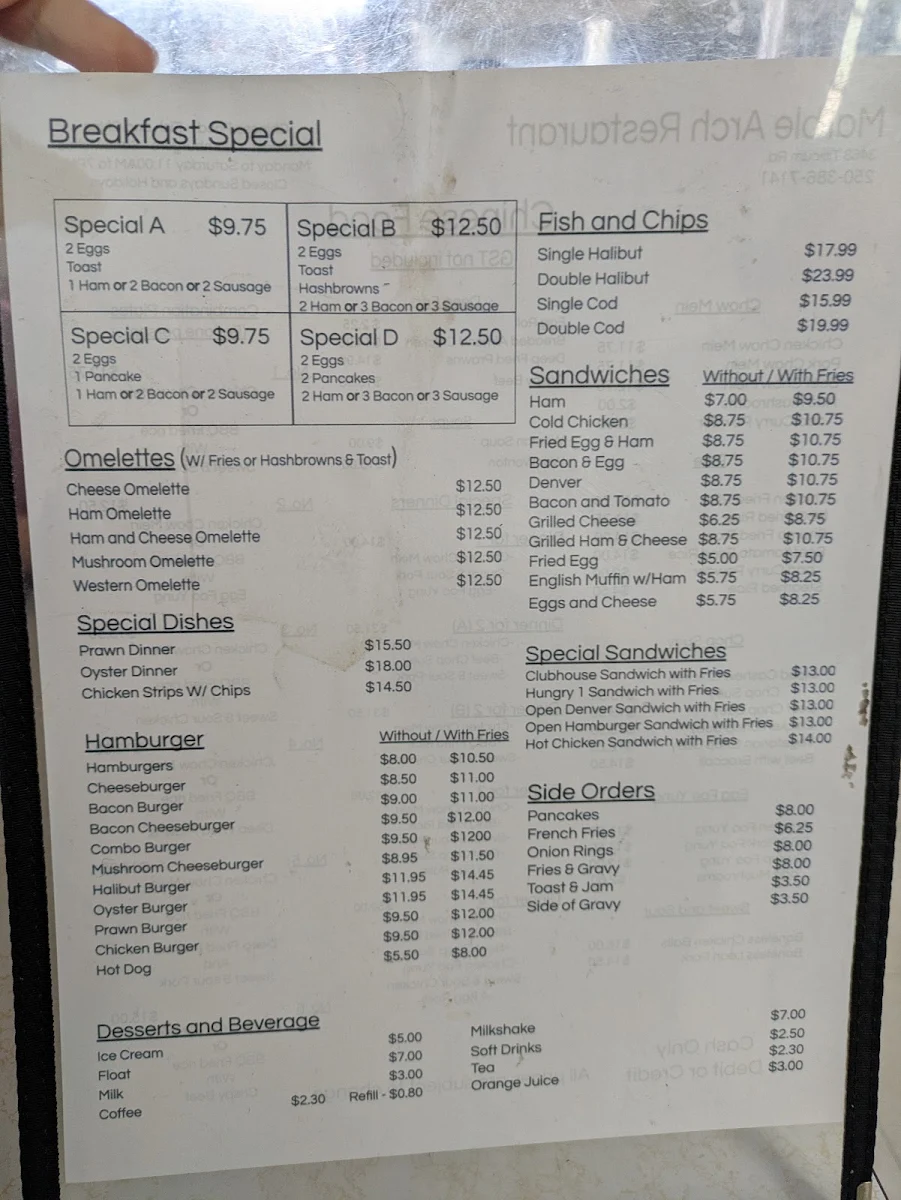 Menu photo 1