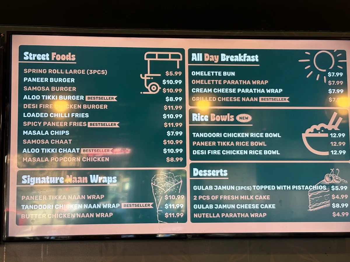 Menu, Chaii Samosa