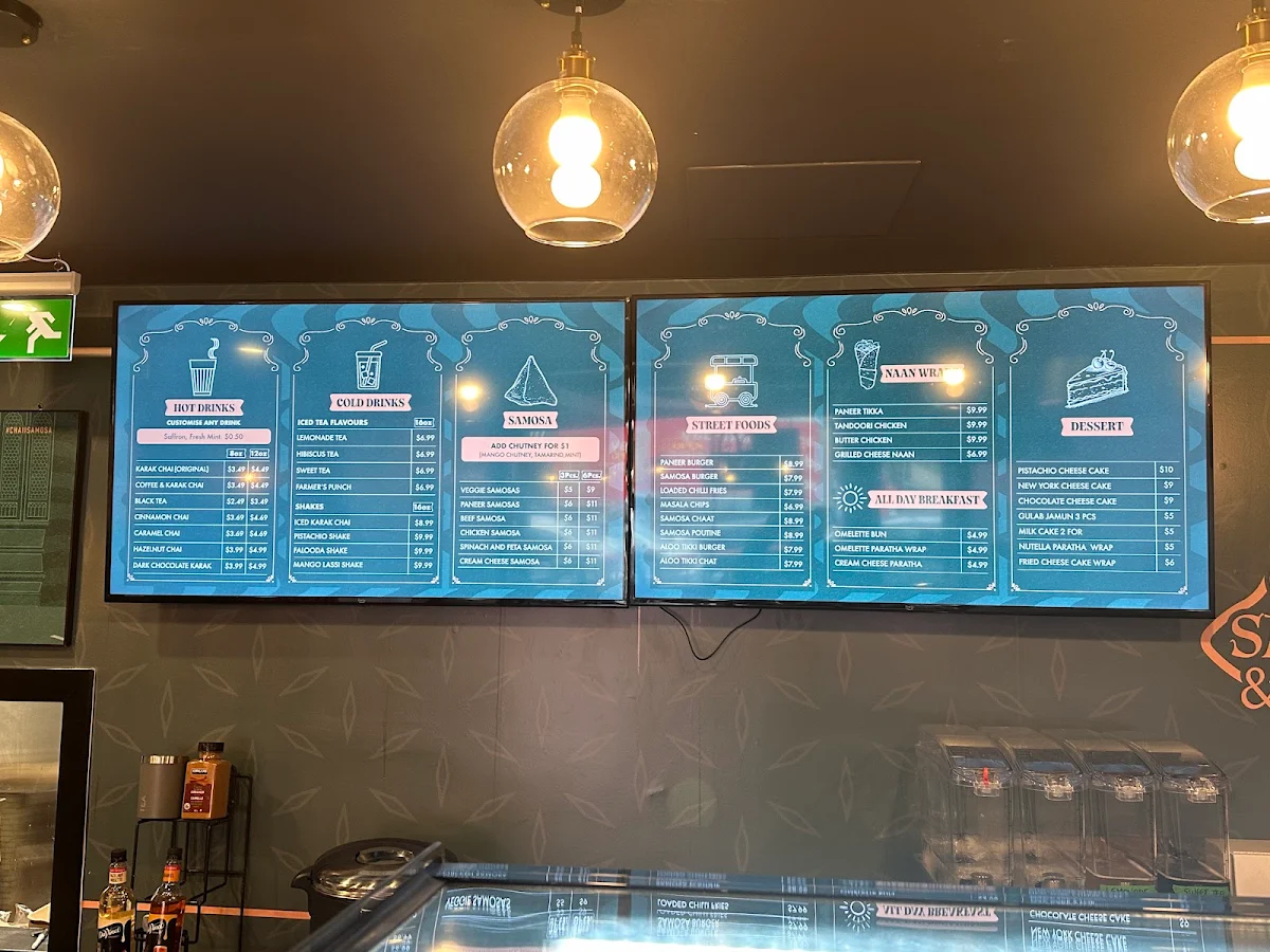 Menu, Chaii Samosa