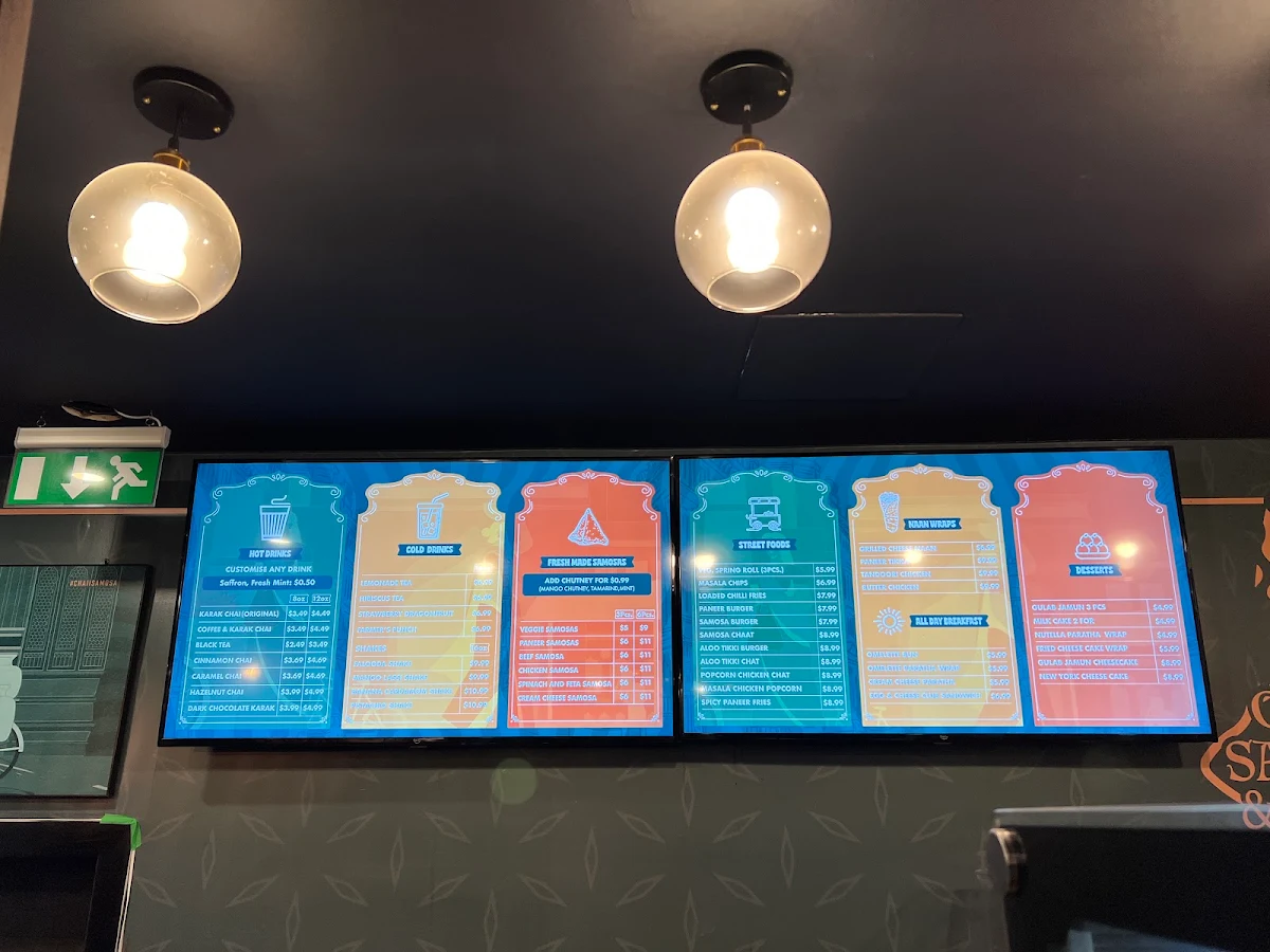 Menu, Chaii Samosa