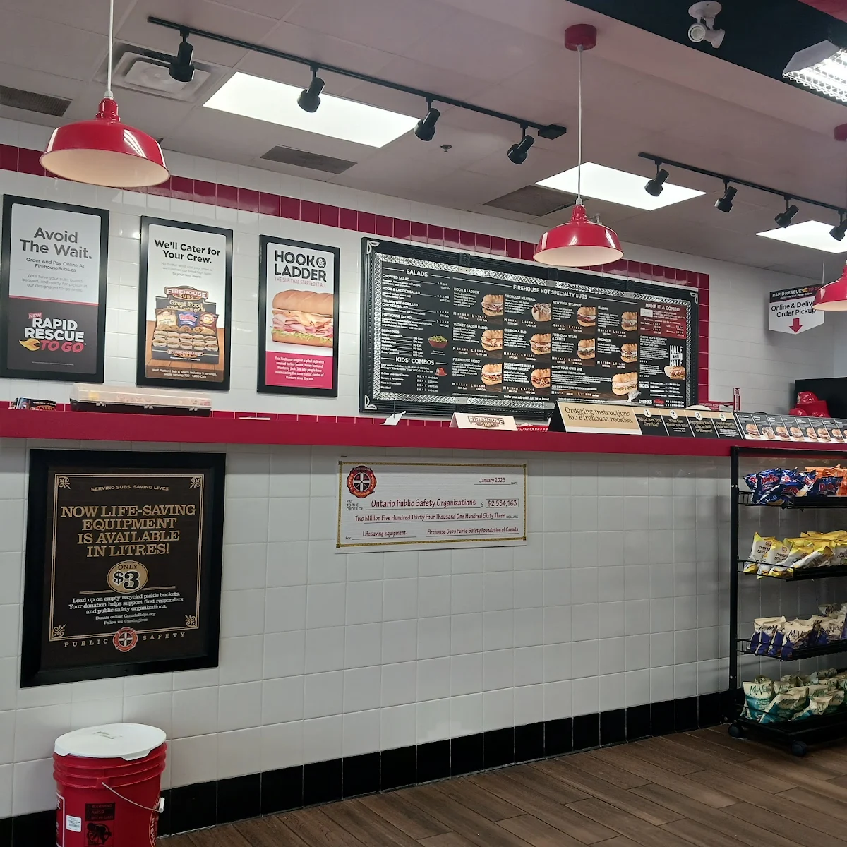 Vibe, Firehouse Subs Queenston