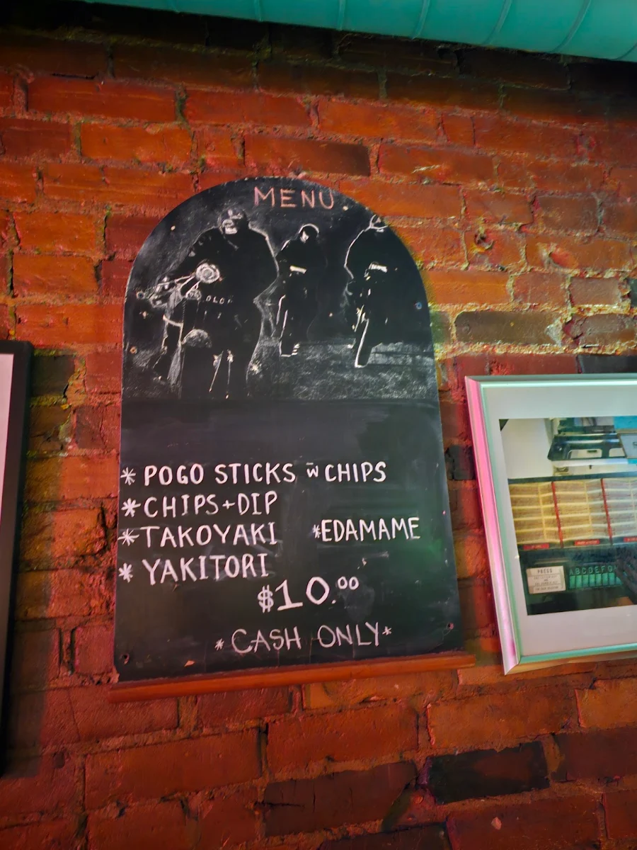 Menu, Black Dice Cafe