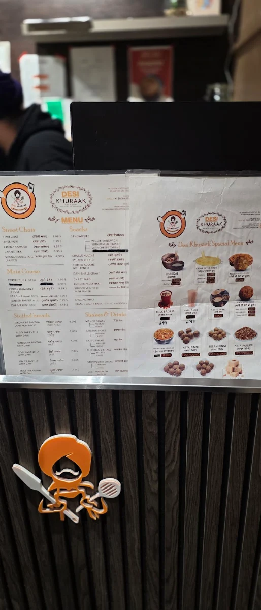 Menu, Desi Khuraak Brampton | Best Indian Restaurant in Brampton