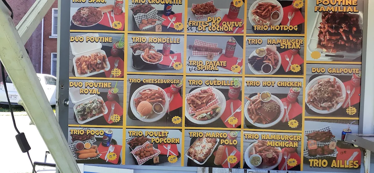 Menu, Cantine La Diligence