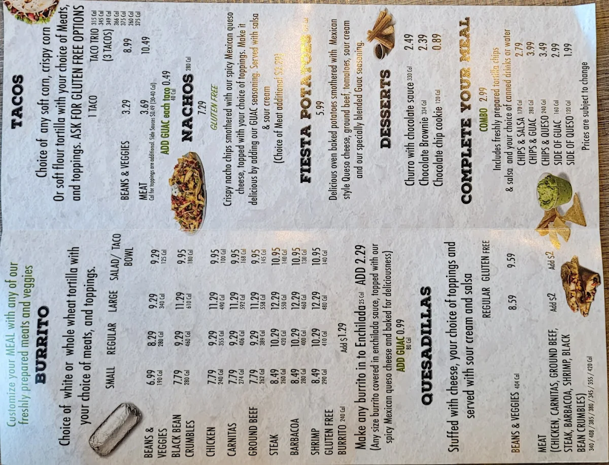 Menu photo 1