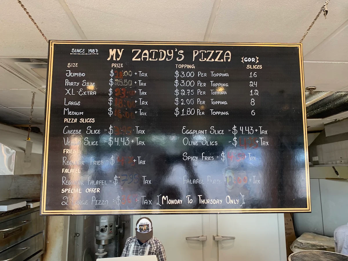 Menu photo 1